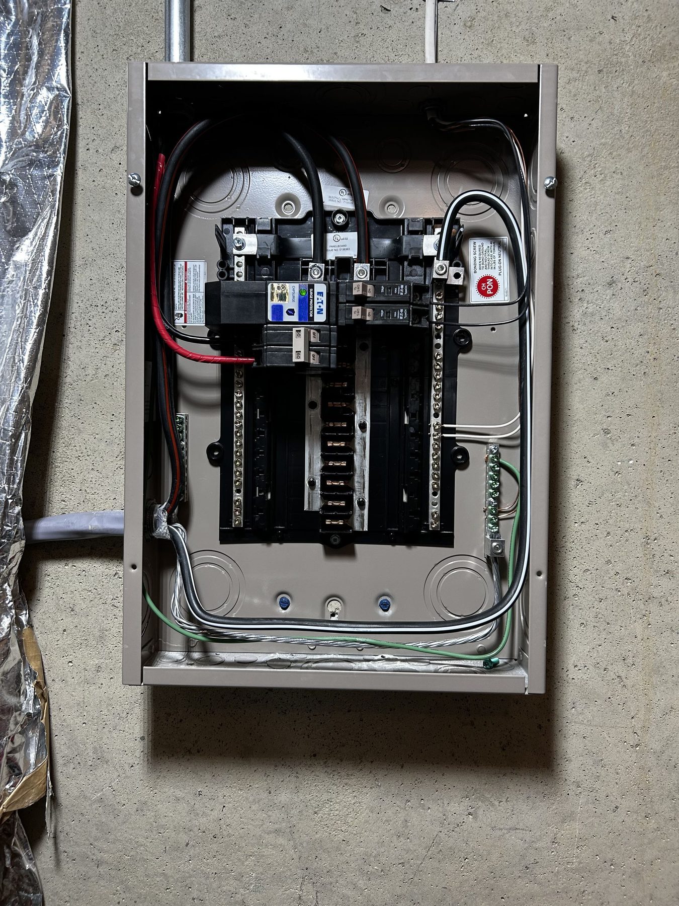 Electrical breaker work completed by CMD Electric